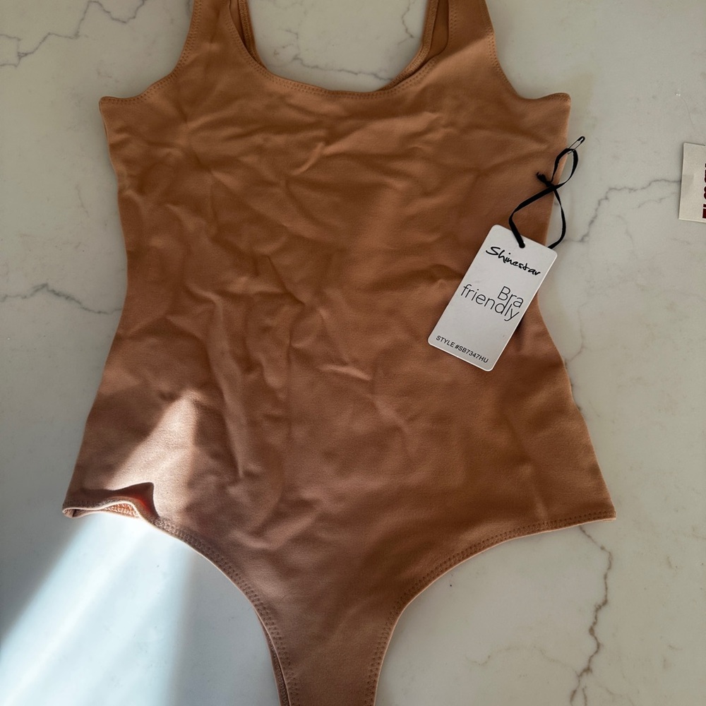 Tan bodysuit